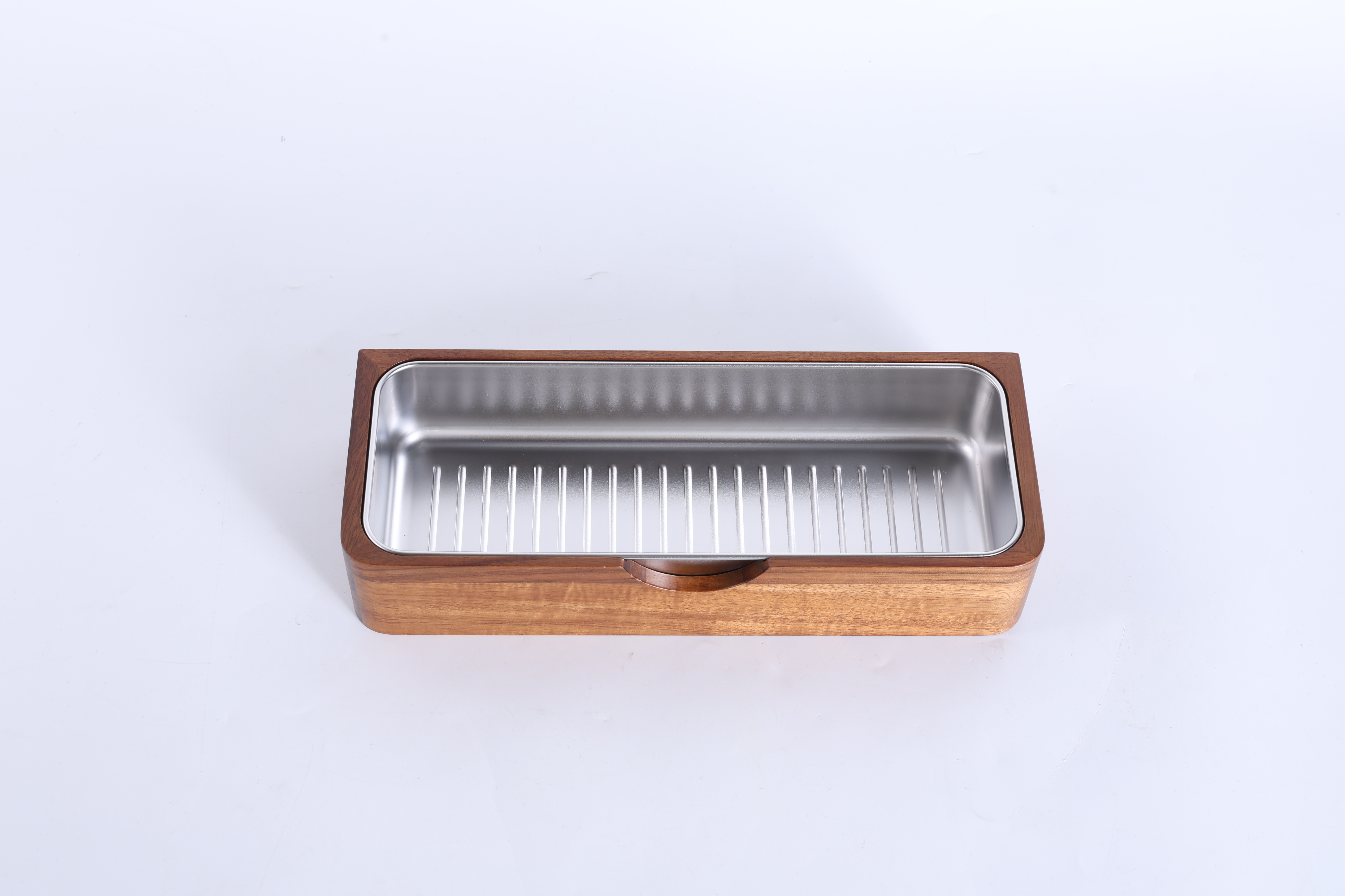 304 stainless steel PrepTop insert on a clean white background